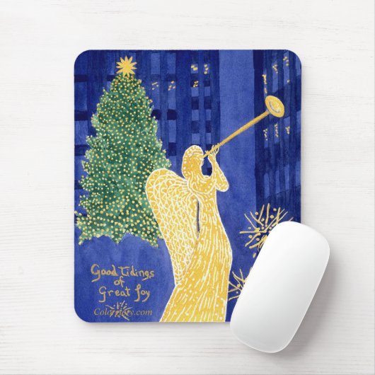 Rockefeller-Engel Mousepad (Mit Mouse)