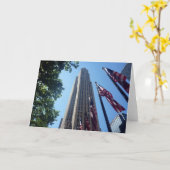 Rockefeller-Flags Karte (Gelbe Blume)