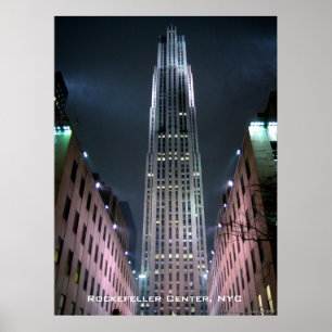 Rockefeller-Mitte Poster
