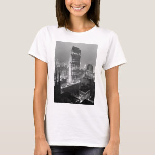 Rockefeller-Mitte und RCA-Gebäude New York City T-Shirt