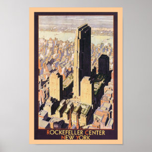 Rockefeller Mittelnew york Poster