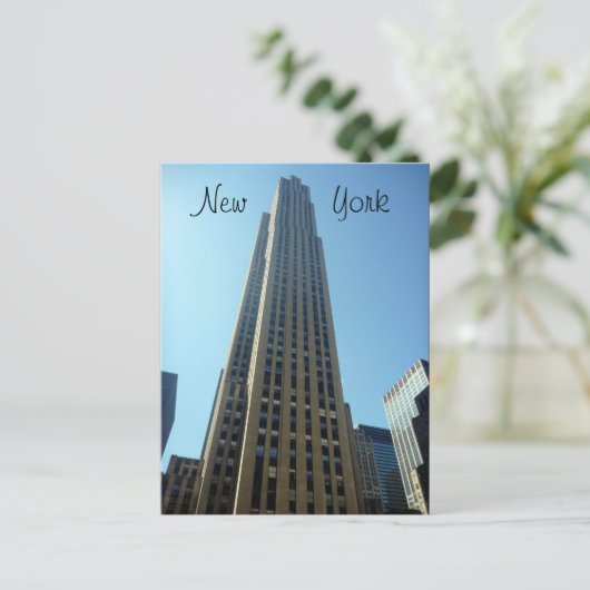 Rockefeller n postkarte (Stehend Vorderseite)