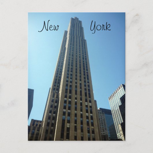 Rockefeller n postkarte (Vorderseite)