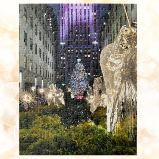 Rockefeller Plaza Christmas NYC Puzzle