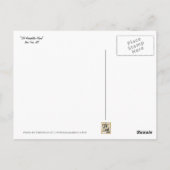 Rockefeller Plaza Postcard Postkarte (Rückseite)