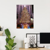 Rockefeller Plaza's Christmas Tree - Poster (Heimbüro)
