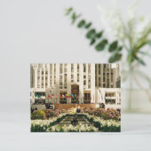 Rockefeller Postkarte (Stehend Vorderseite)
