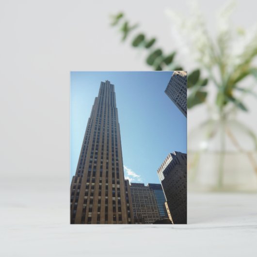 Rockefeller Postkarte (Stehend Vorderseite)