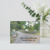 Rockefeller Staat Park in Sleepy Hollow, NY Postkarte (Stehend Vorderseite)