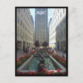 Rockefeller Walk nyc Postkarte (Vorderseite)
