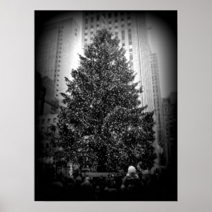 Rockefeller-Weihnachtsbaum-Plakat Poster