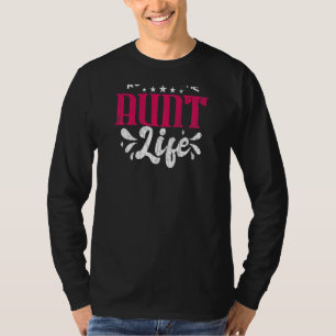 Rocken der Tante Leben lustige Tante Niece Grafik T-Shirt