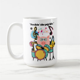 Rocken des Schweins Kaffeetasse