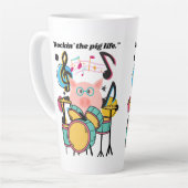 Rocken des Schweins Milchtasse (Linke Ecke)