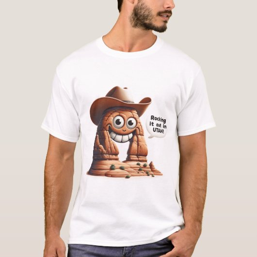 Rocken in Utah T-Shirt (Vorderseite)