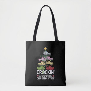Rocken um den Weihnachtsbaum Tasche
