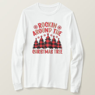 Rocken um den Weihnachtsschläfchen T-Shirt