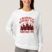 Rocken um den Weihnachtsschläfchen T-Shirt (Vorderseite)