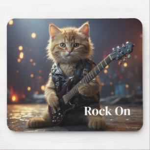 Rockende Katze Mousepad