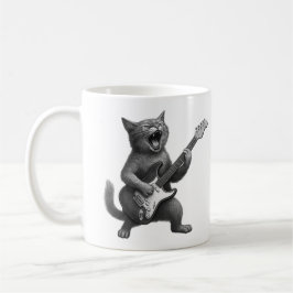Rockende Katze Tasse