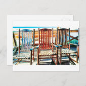 Rocker an der Vorderseite Postkarte (Vorne/Hinten)