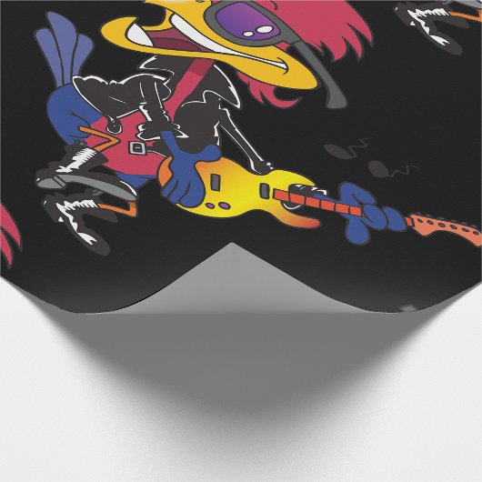 Rocker Bird Geschenkpapier