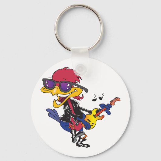 Rocker Bird Schlüsselanhänger (Vorderseite)