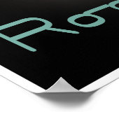 Rocker Box Jukebox Poster (Ecke)