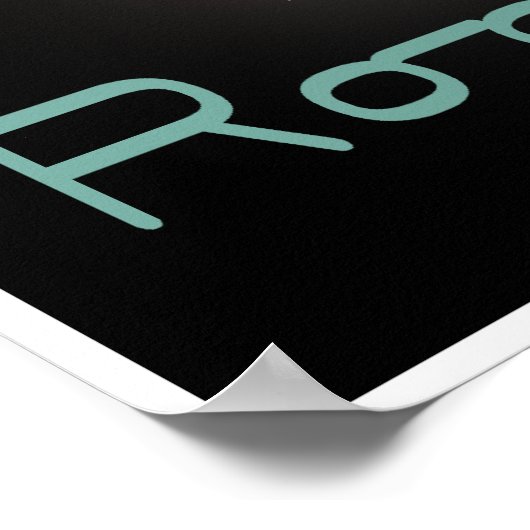 Rocker Box Jukebox Poster (Ecke)