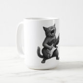 Rocker Cat Mug Kaffeetasse (Vorderseite Links)