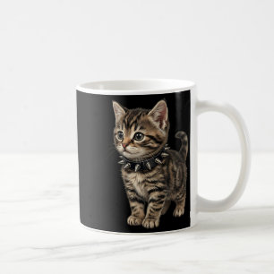 Rocker Cat Punk Metal Rock and Roll Musik Kleinkin Kaffeetasse