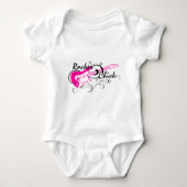 Rocker Chick Baby Strampler (Vorderseite)
