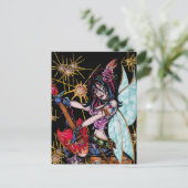 Rocker Chick Katie PostCard Postkarte (Stehend Vorderseite)