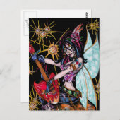 Rocker Chick Katie PostCard Postkarte (Vorne/Hinten)