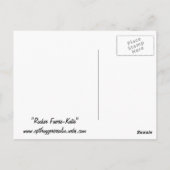 Rocker Chick Katie PostCard Postkarte (Rückseite)