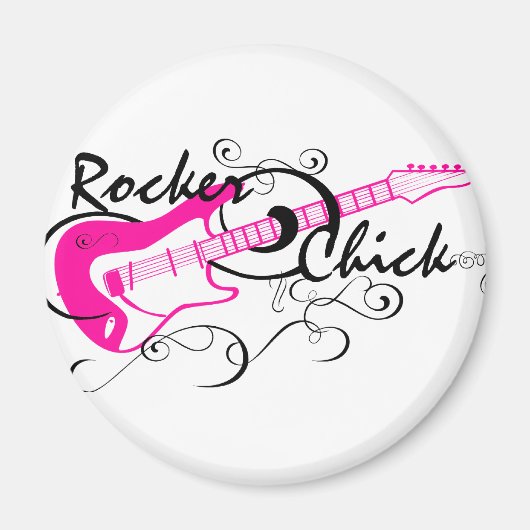 Rocker Chick Magnet (Vorne)