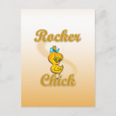 Rocker Chick Postkarte (Vorderseite)