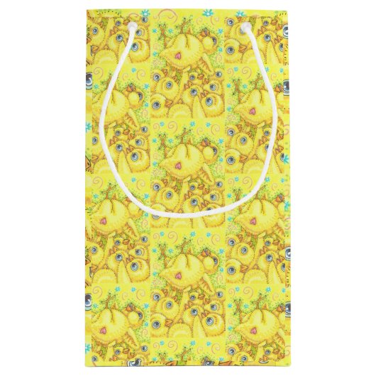 ROCKER CHICK SPRING MOSH PIT GIFT BAG Klein Kleine Geschenktüte (Rückseite)