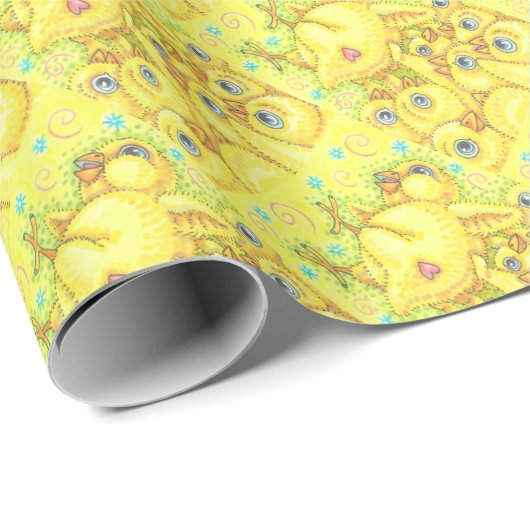 ROCKER CHICK SPRING MOSH PIT WRAPPING PAPIER Wiede Geschenkpapier (Rolleneckpunkt)