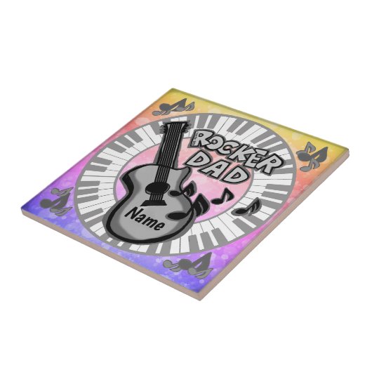 Rocker Dad Fliese (Seite)