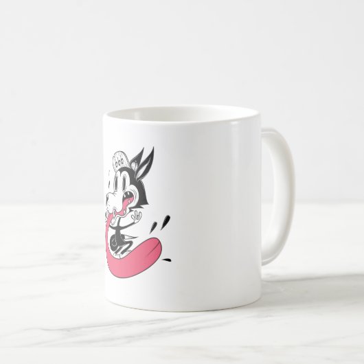 Rocker Dog Kaffeetasse (VorderseiteRechts)