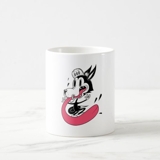 Rocker Dog Kaffeetasse (Mittel)