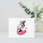 Rocker Dog Postkarte (Stehend Vorderseite)