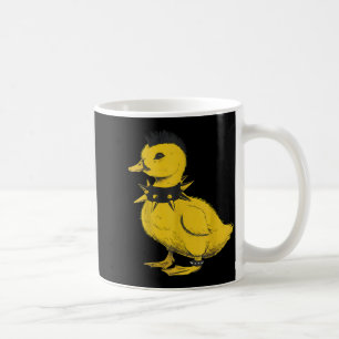 Rocker-Ente Punk-Metal-Rock-and-Roll-Musik-Kleinki Kaffeetasse