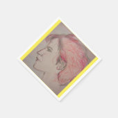 Rocker Girl Serviette (Ecke)