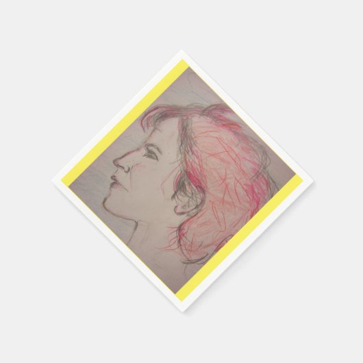 Rocker Girl Serviette (Ecke)