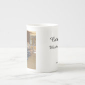 Rocker in einer Reihe - Martha's Vineyard Porzellantasse (Vorderseite)