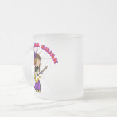 Rocker-Küken-Tasse Mattglastasse (Vorderseite Links)