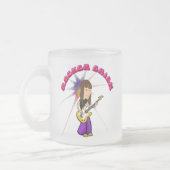 Rocker-Küken-Tasse Mattglastasse (Links)