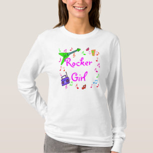 Rocker-Mädchen Rockin T-Shirt